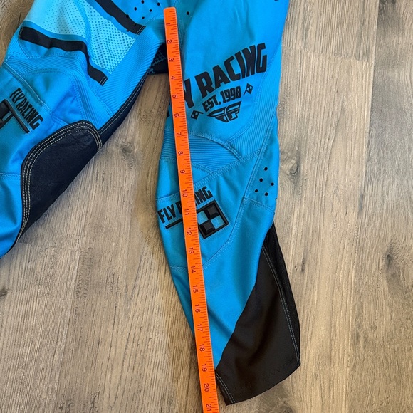 Fly Racing Kinetic Era Pants in Blue and Black - Picture 11 of 12